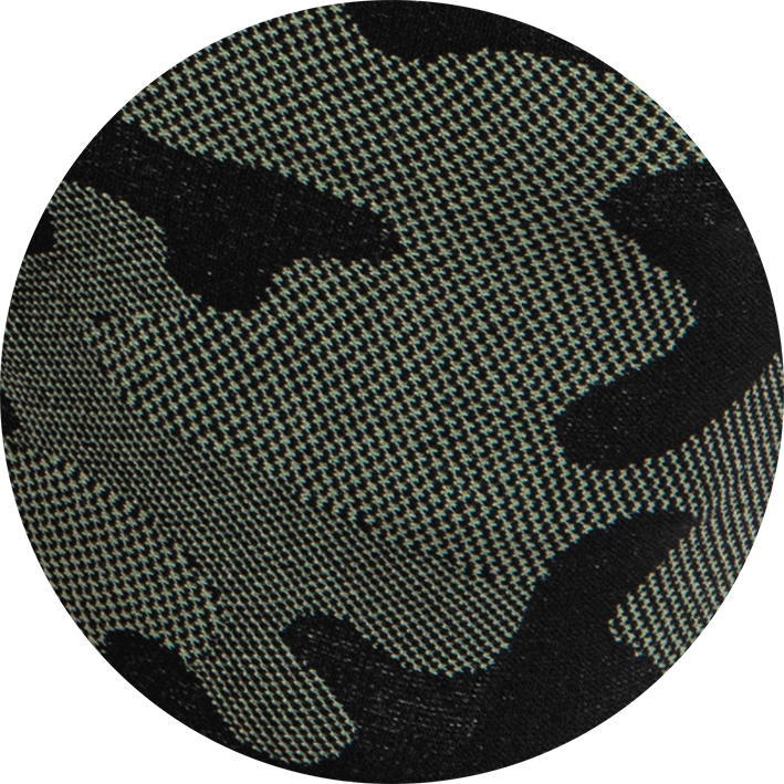 Wasbare Mondmasker Mondkapje military print green NIET MEDISCH met Oeko-Tex standard 100 label