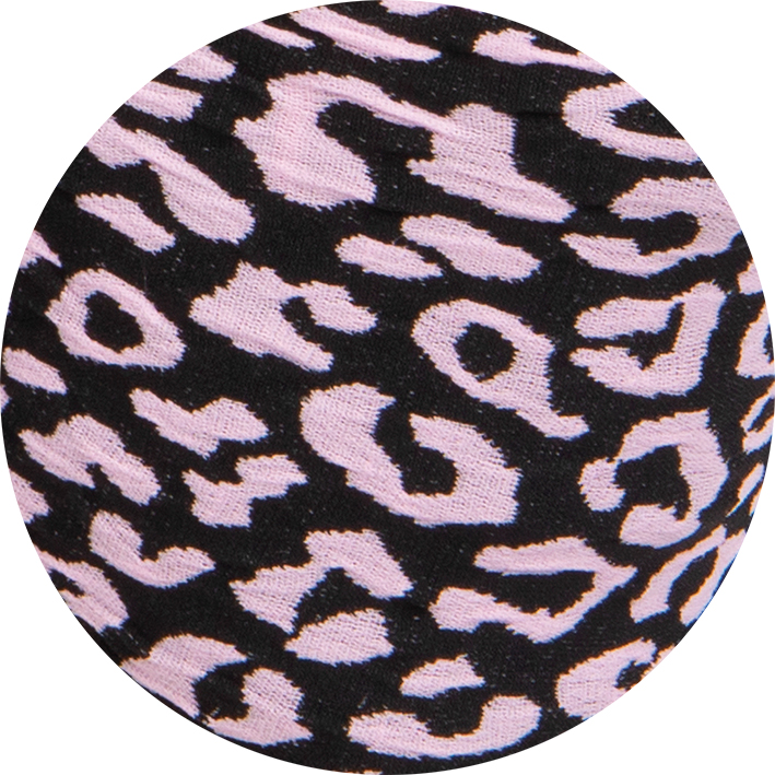 Herbruikbare wasbare Mondmasker Mondkapje panther pink print NIET MEDISCH met Oeko-Tex standard 100 label