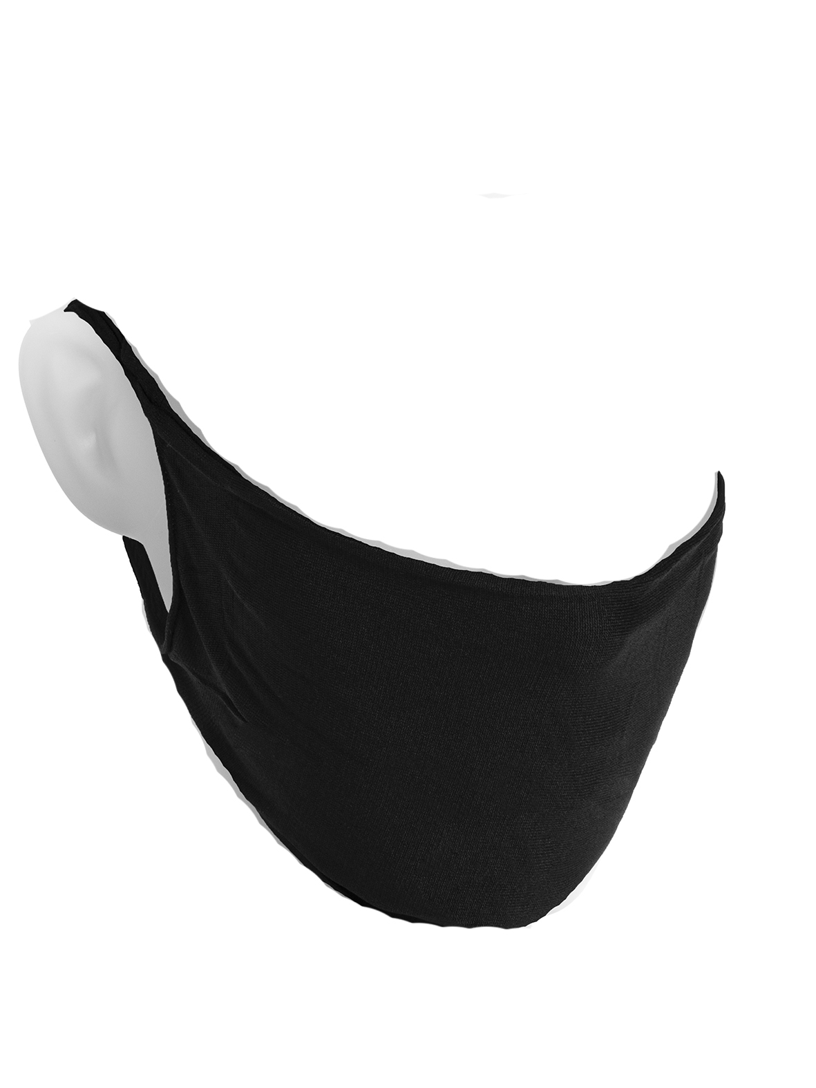 Herbruikbare wasbare Mondmaskers Mondkapjes zwart NIET MEDISCH 10 stuks met Oeko-Tex standard 100 label