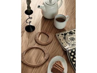 Broste Copenhagen Nordic Sand servies set van 4 thee bekers Ø 10 x H10 cm, 45 cl